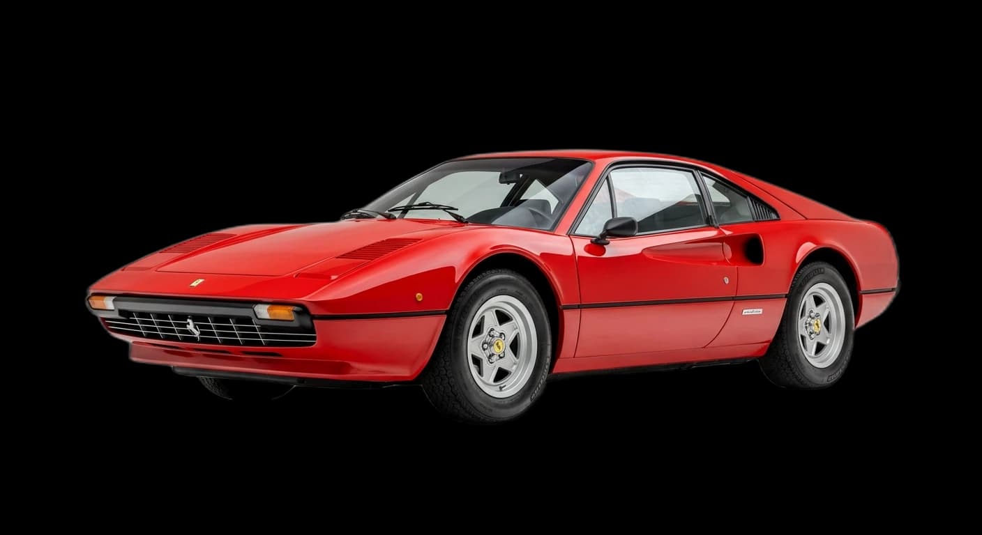 Ferrari 308 GTB 1975 - Front 3/4 view