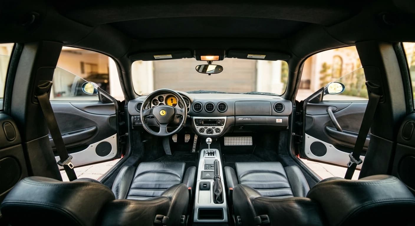 Ferrari 360 Modena 1999 - Interior view
