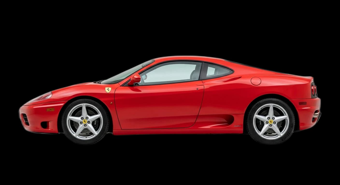 Ferrari 360 Modena 1999 - Side view