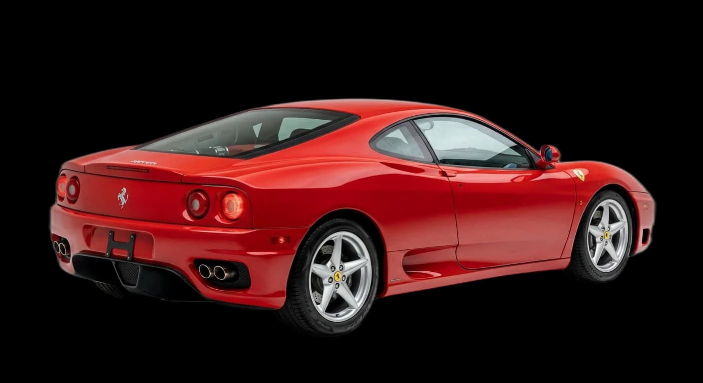 Ferrari 360 Modena 1999 - Rear 3/4 view