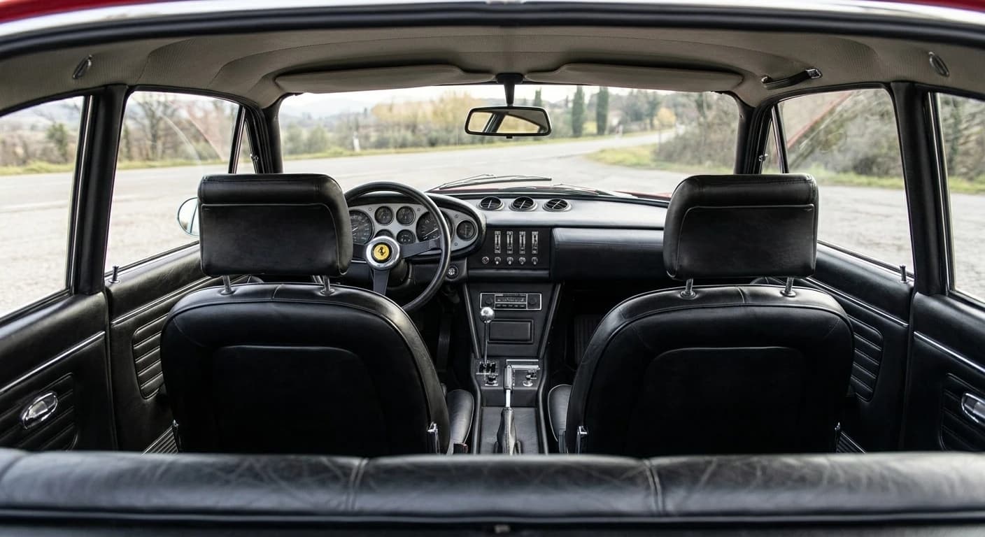 Ferrari 365 GTB/4 Daytona 1968 - Interior view