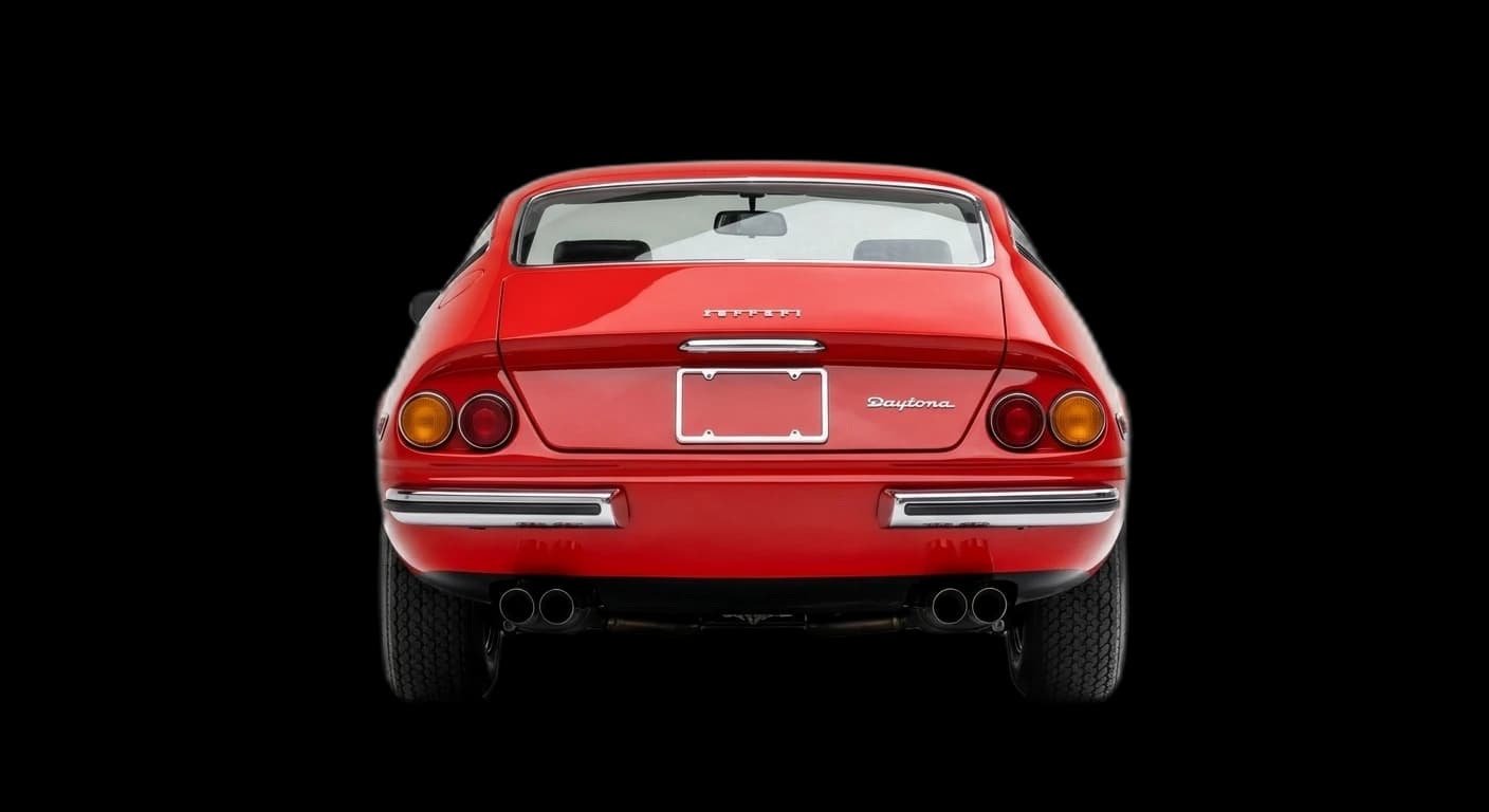 Ferrari 365 GTB/4 Daytona 1968 - Rear view