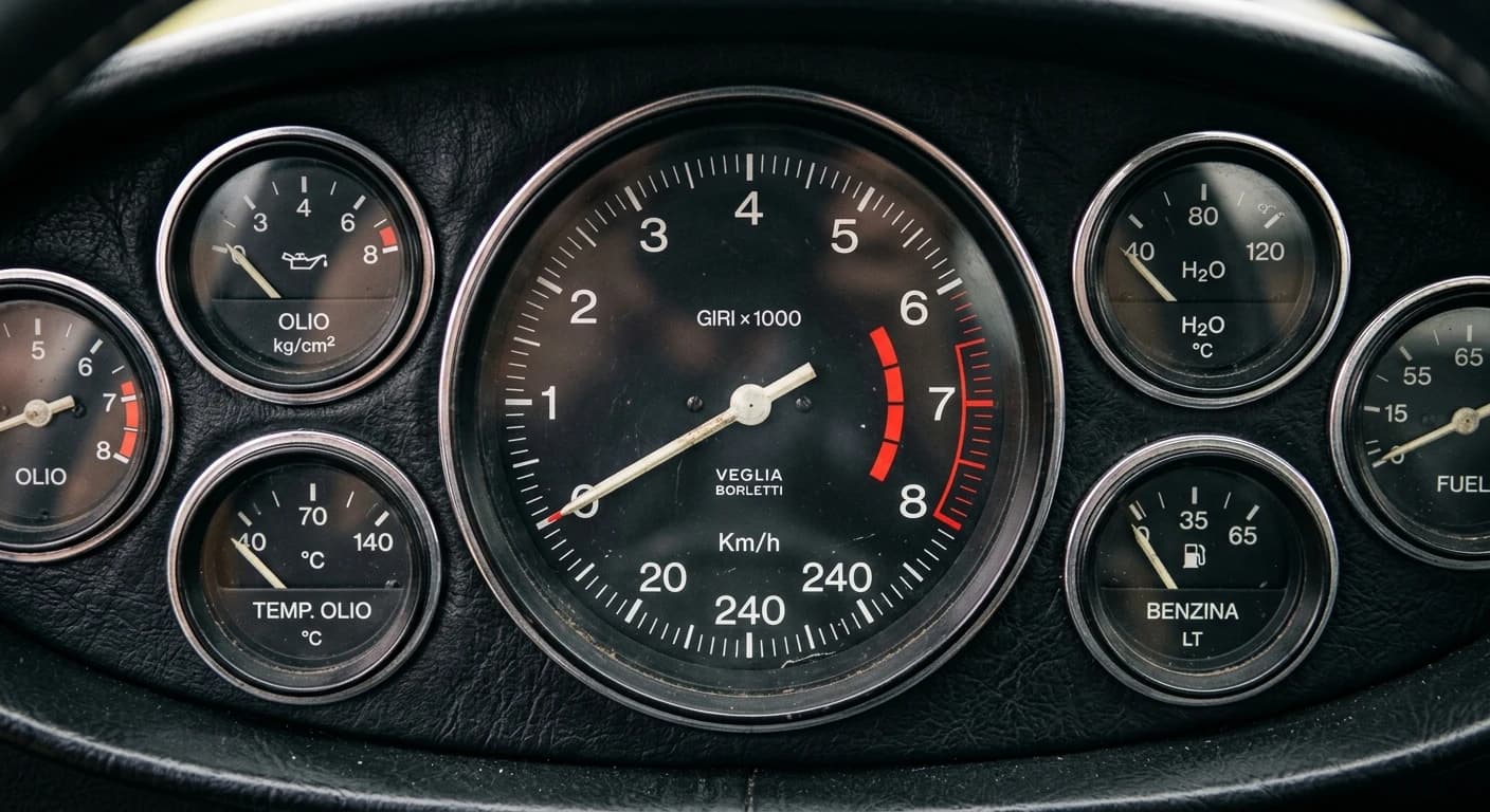 Ferrari Dino 246 GT - Gauges