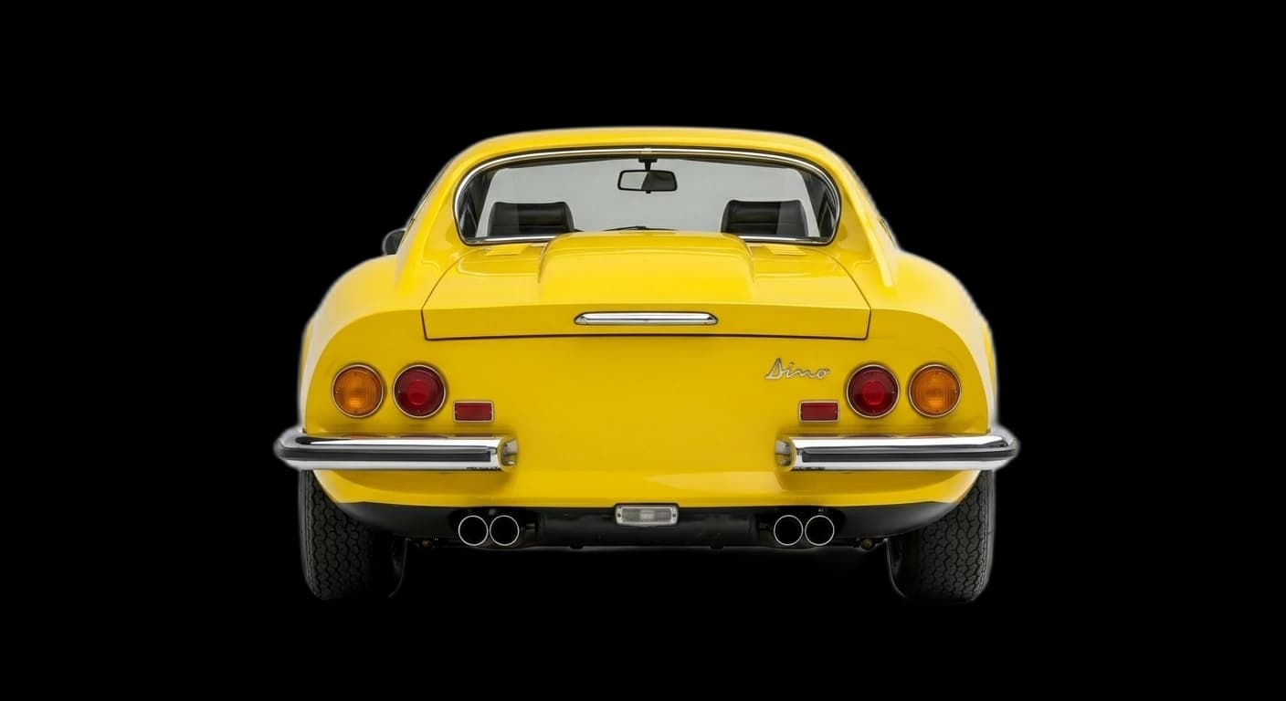 Ferrari Dino 246 GT - Rear