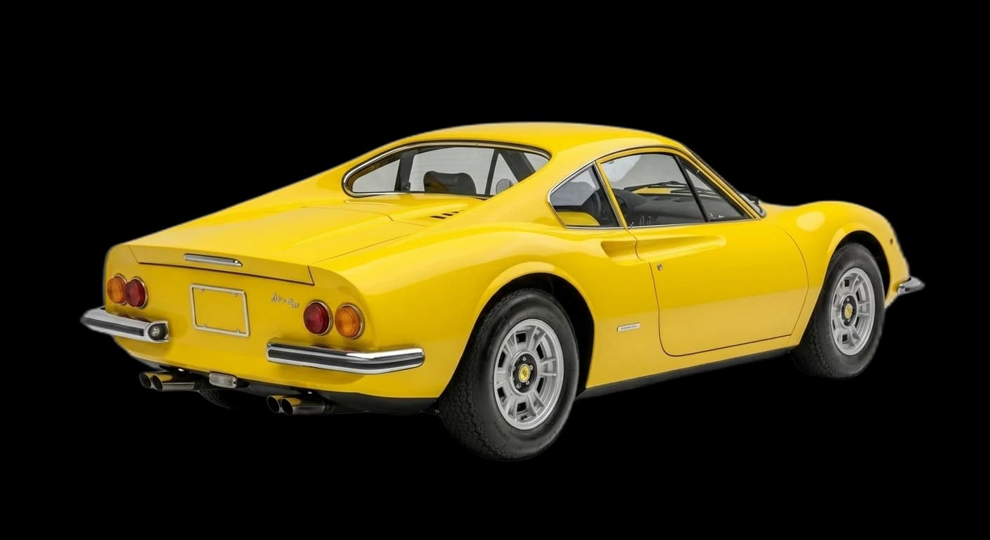 Ferrari Dino 246 GT - Rear 3/4