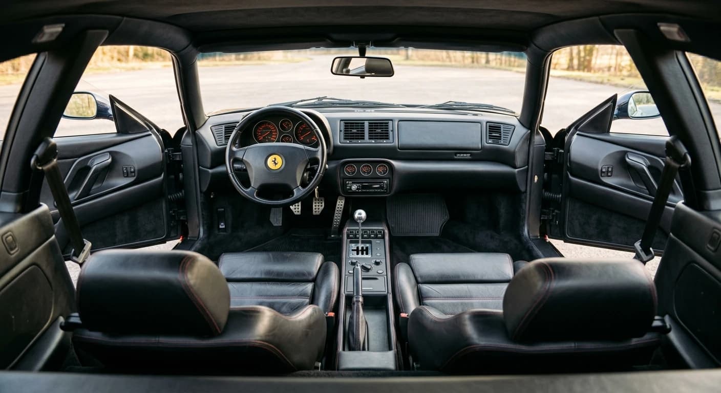 Ferrari F355 1994 - Interior view