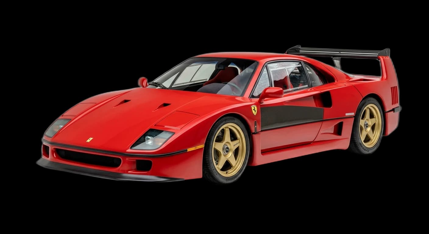 Ferrari F40 - Front 3/4