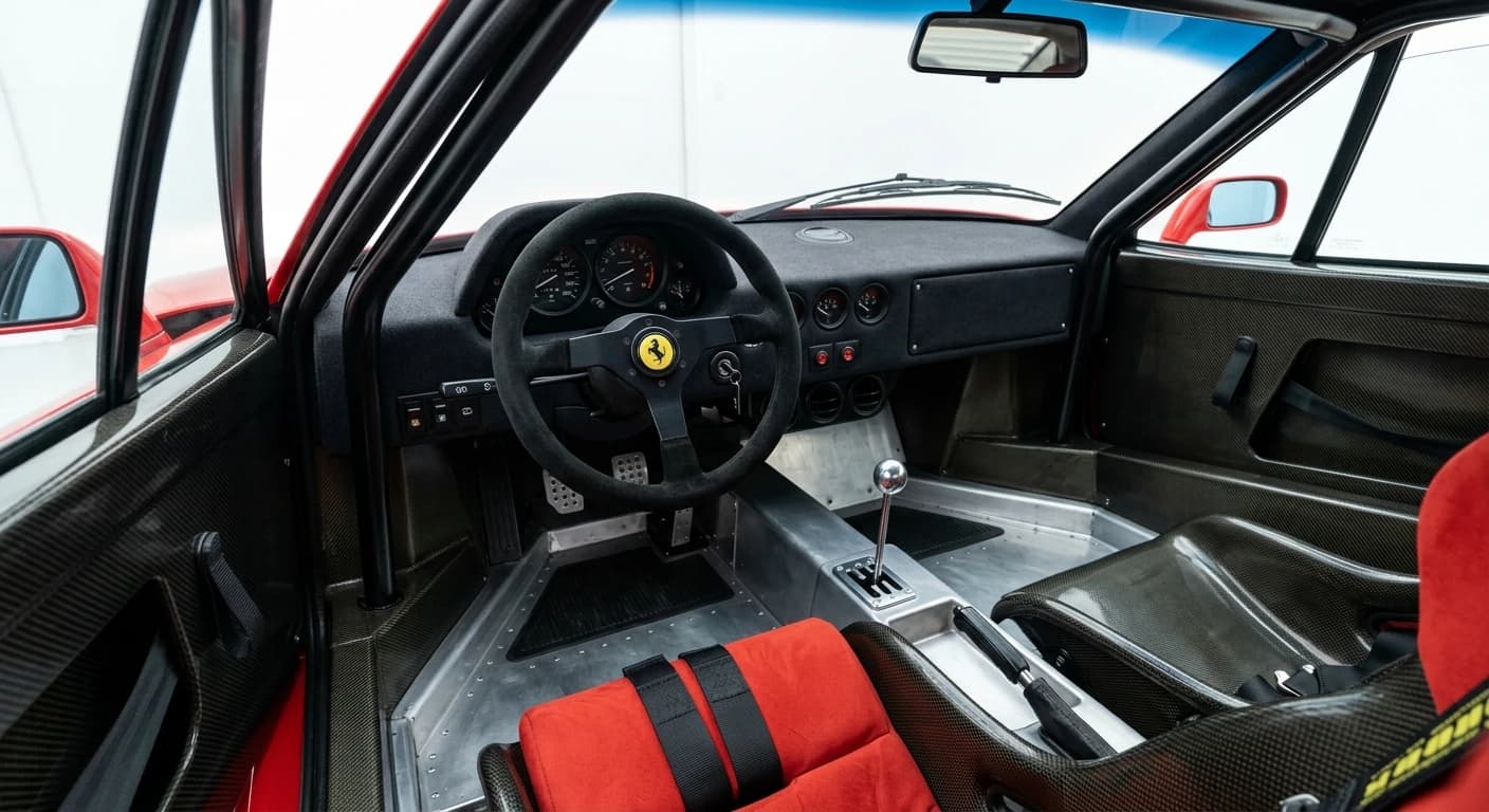 Ferrari F40 - Dashboard
