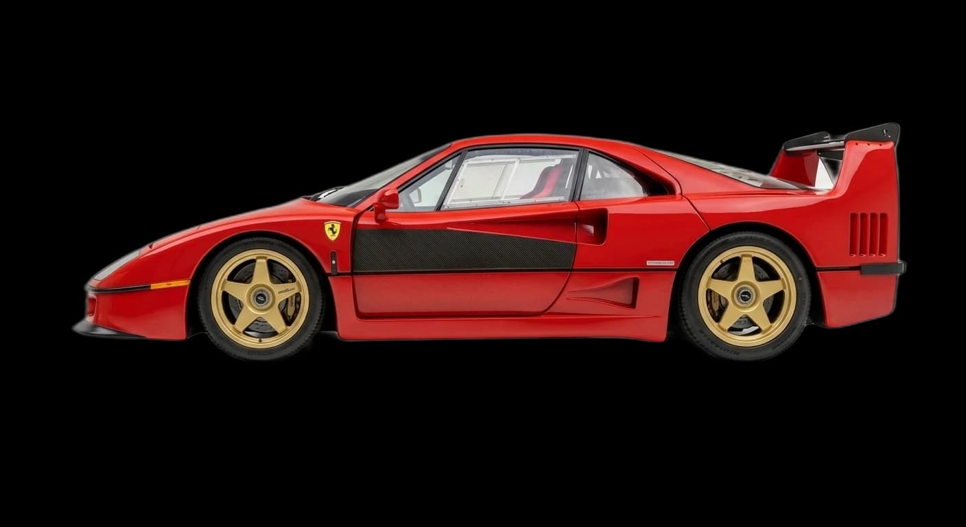 Ferrari F40 - Side