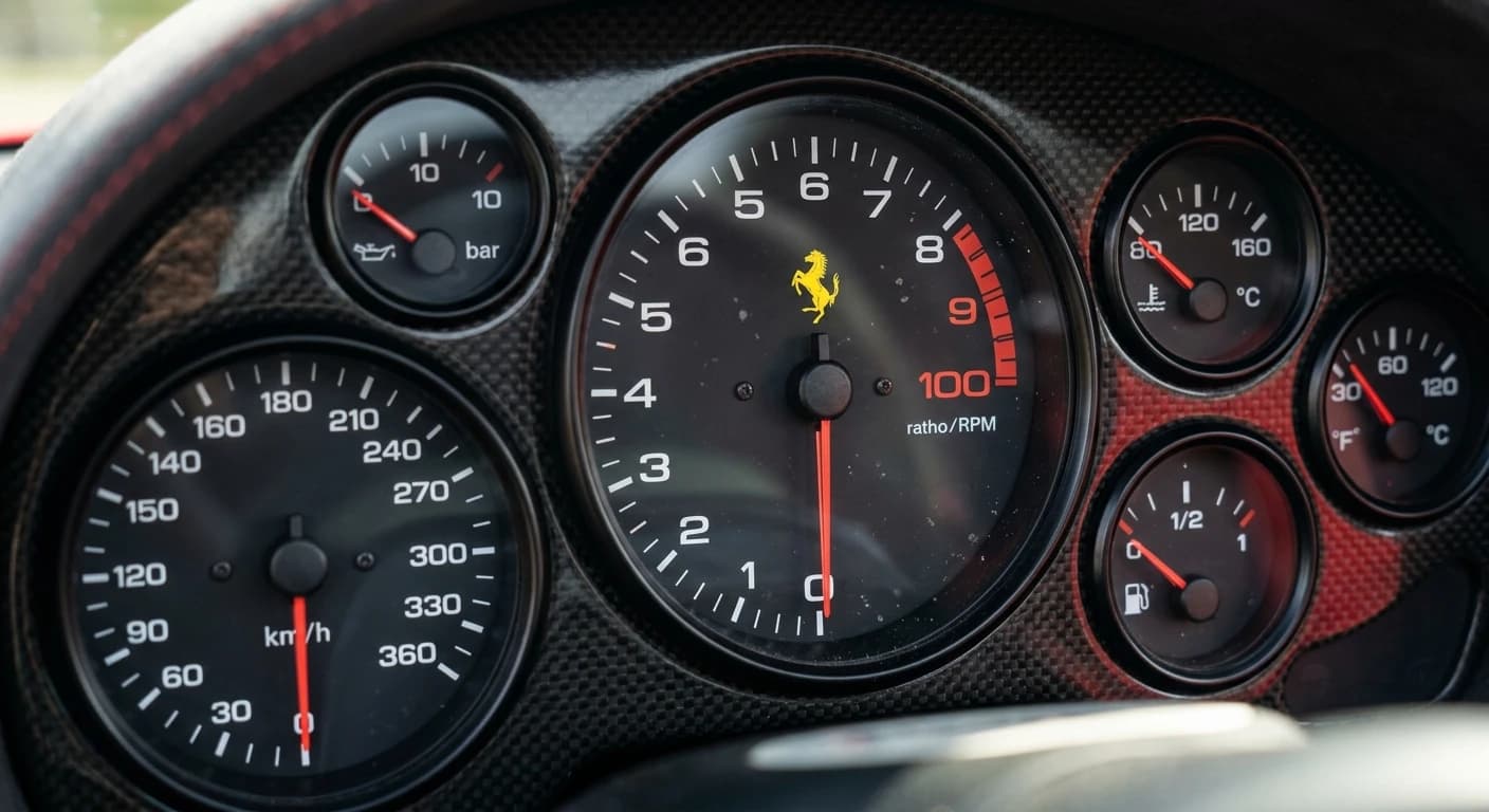 Ferrari F50 - Gauges