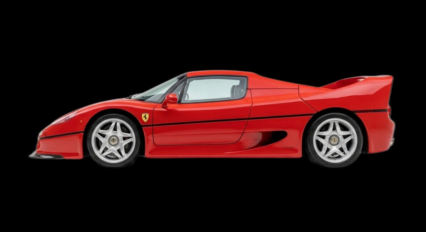 Ferrari F50 - Side