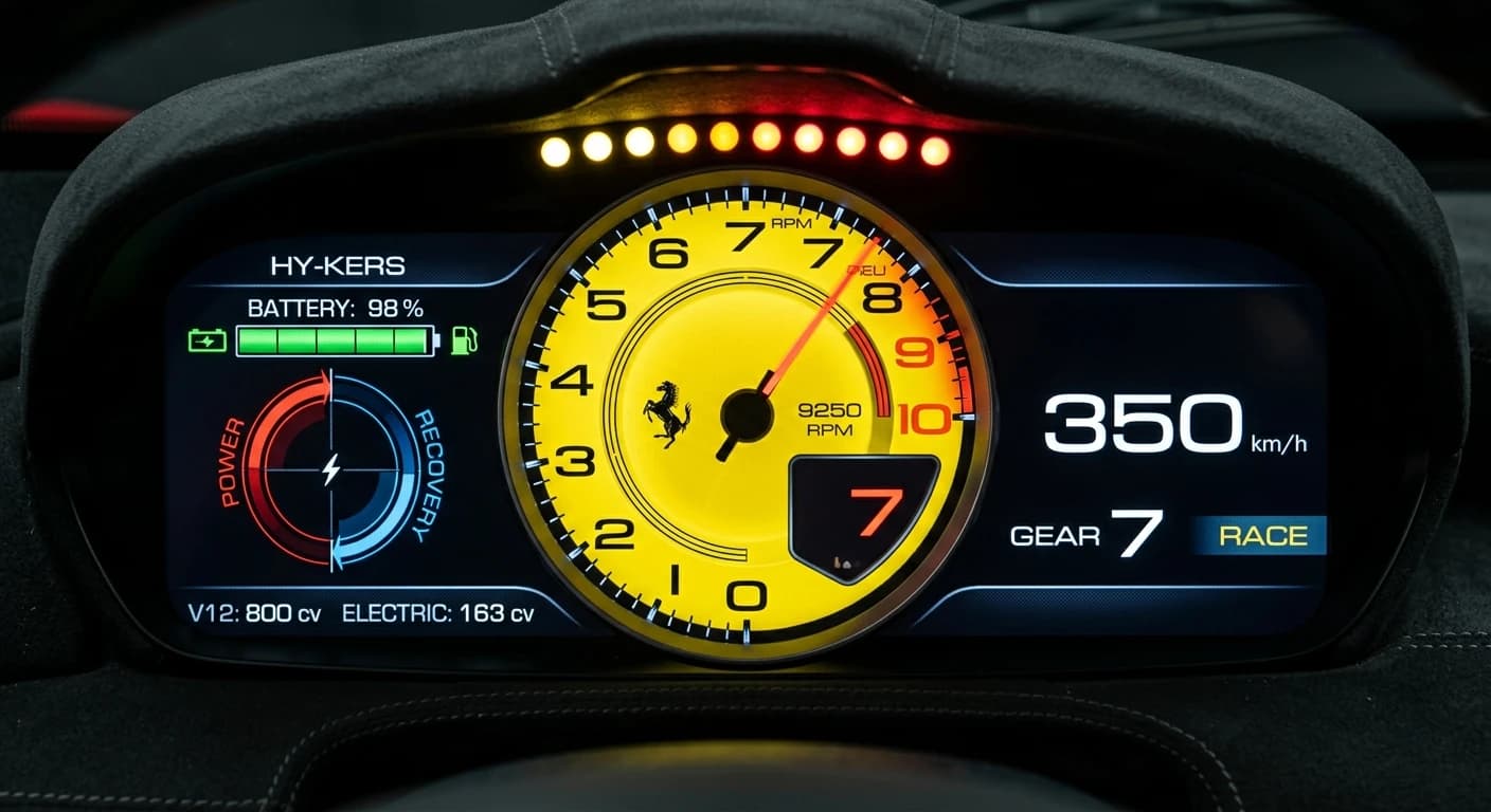 Ferrari LaFerrari - Gauges