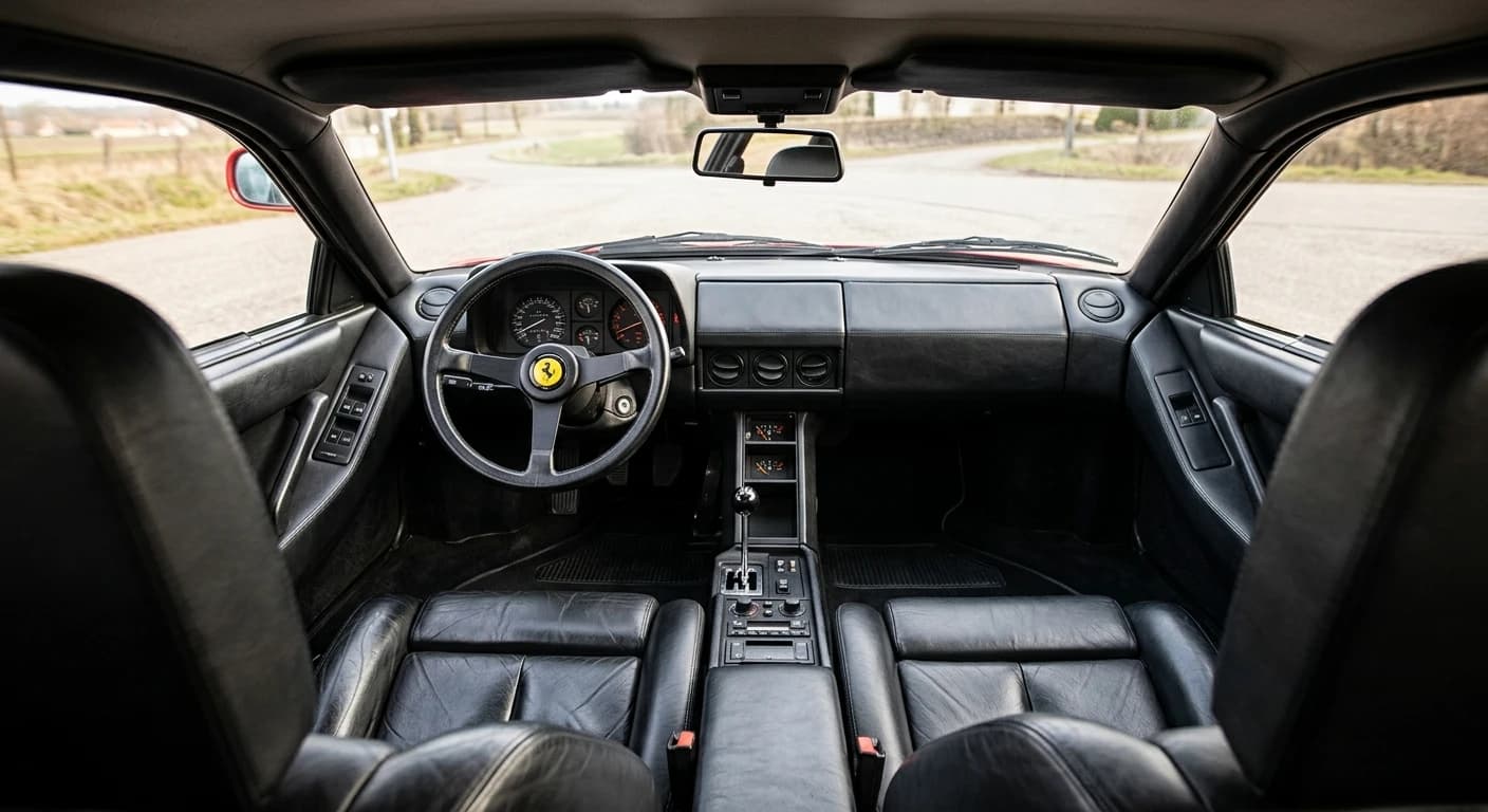 Ferrari Testarossa - Interior