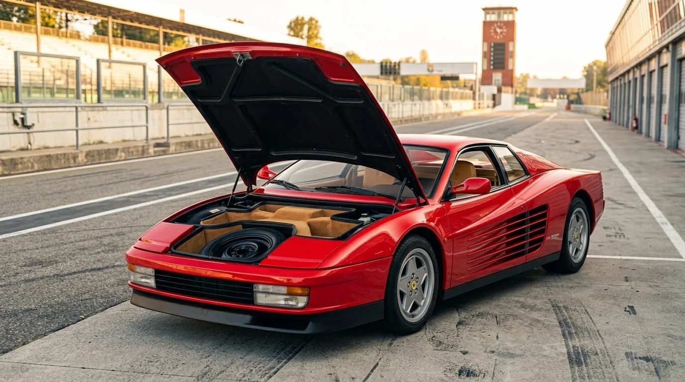 Ferrari Testarossa - Trunk
