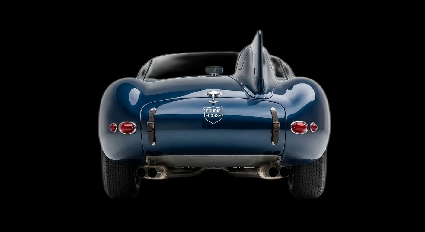 Jaguar D-Type - Rear