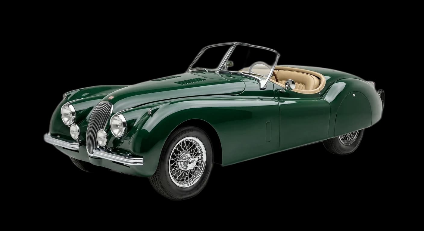 Jaguar XK120 - Front 3/4