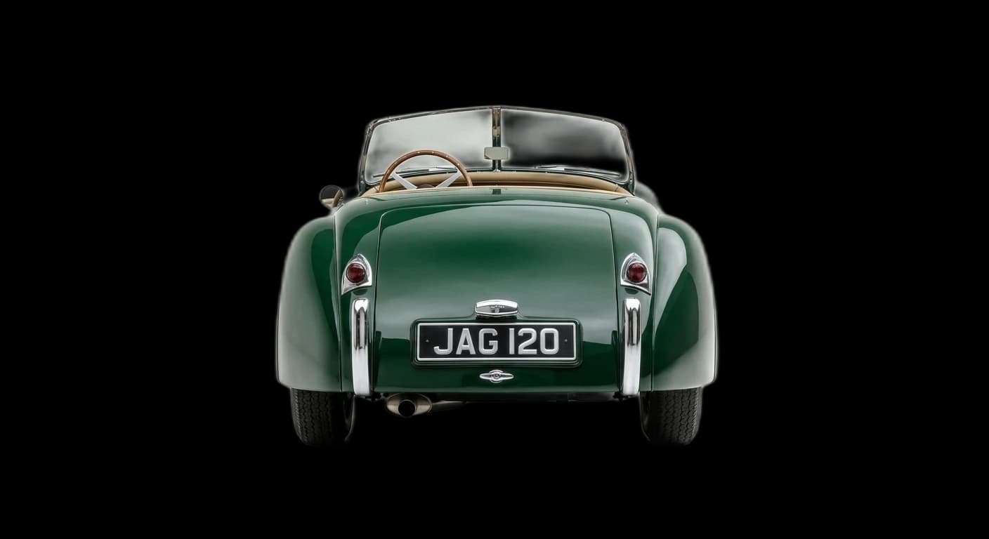 Jaguar XK120 - Rear