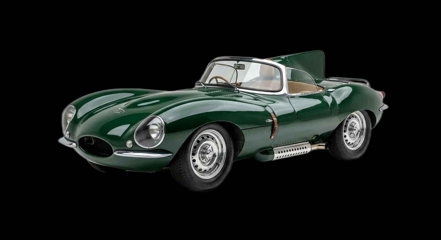 Jaguar XKSS - Front 3/4