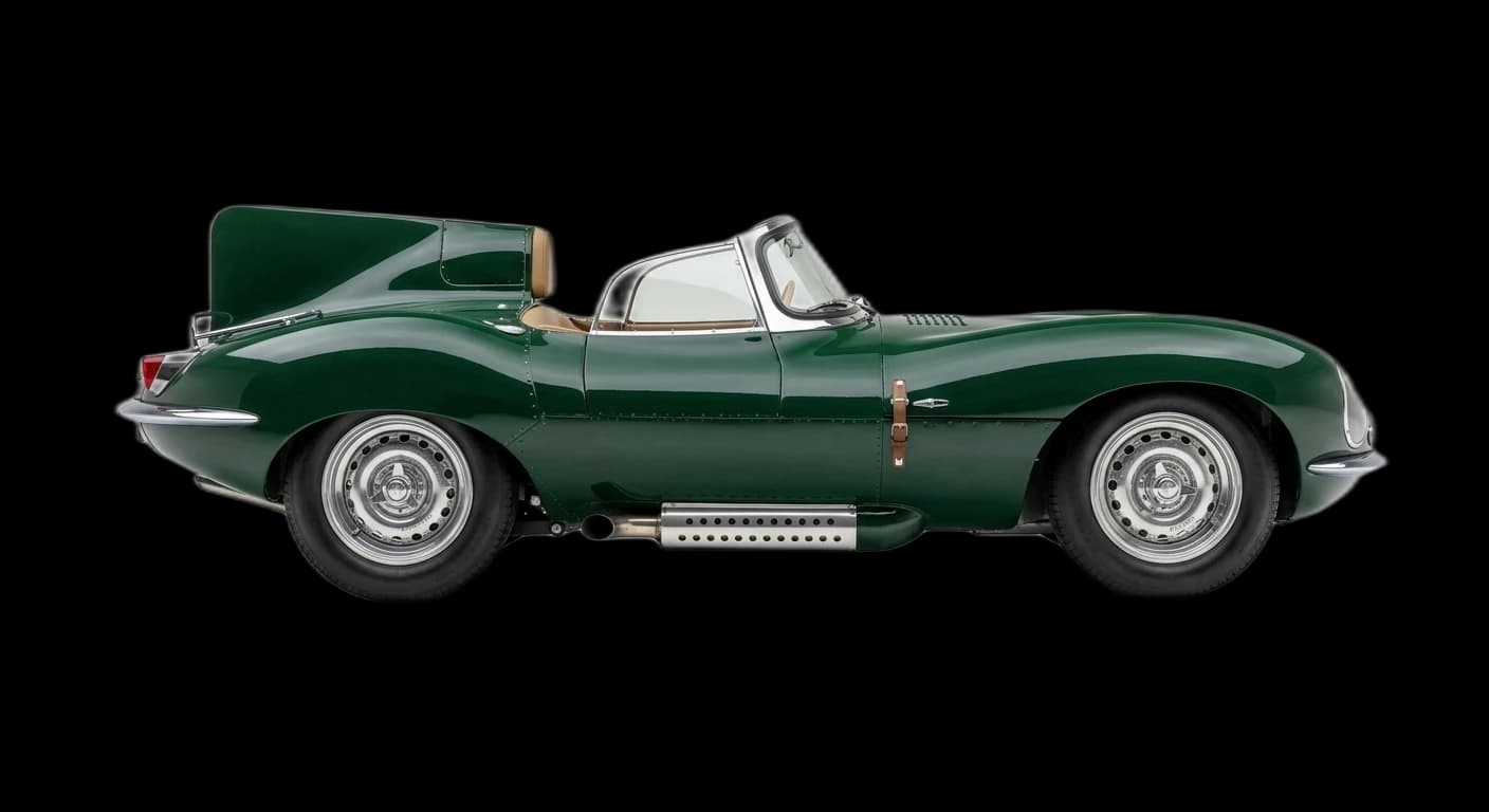 Jaguar XKSS - Side