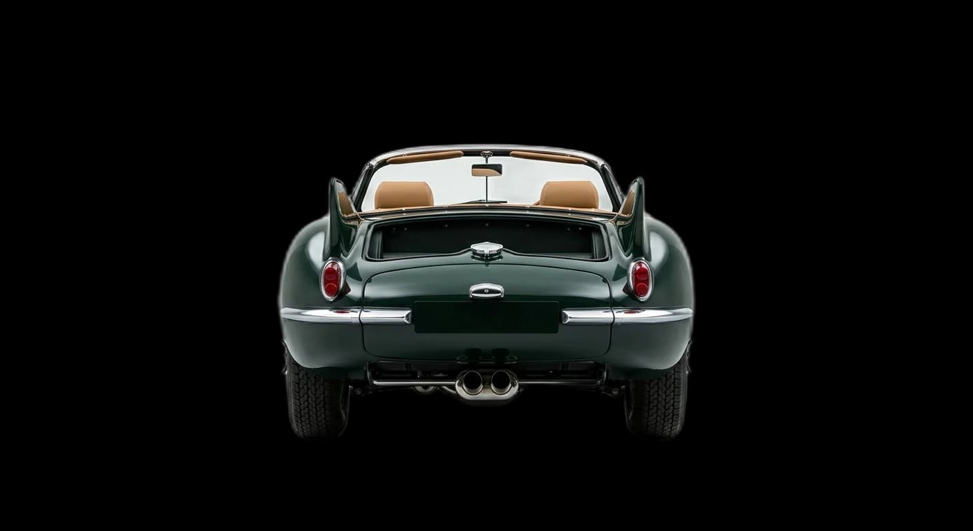 Jaguar XKSS - Rear