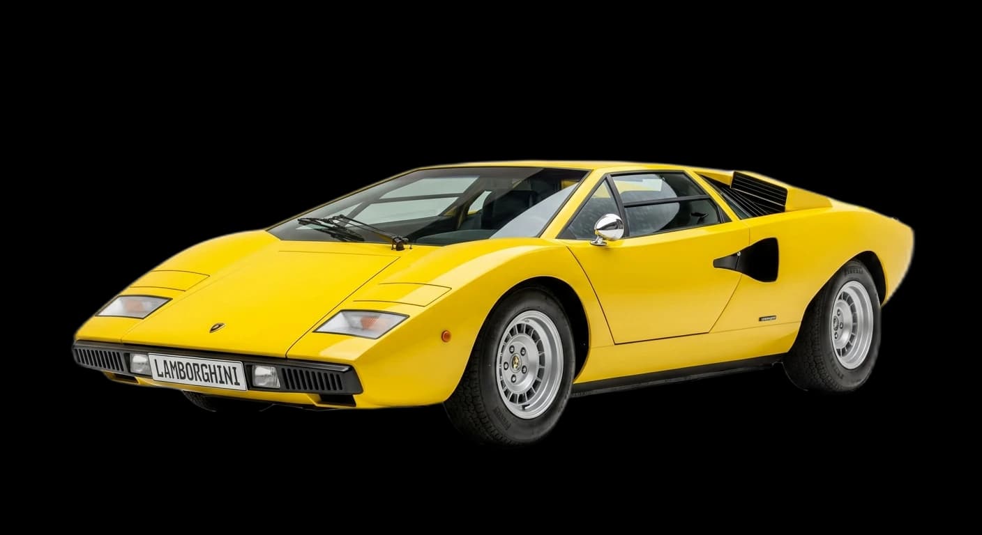 Lamborghini Countach LP400 - Front 3/4