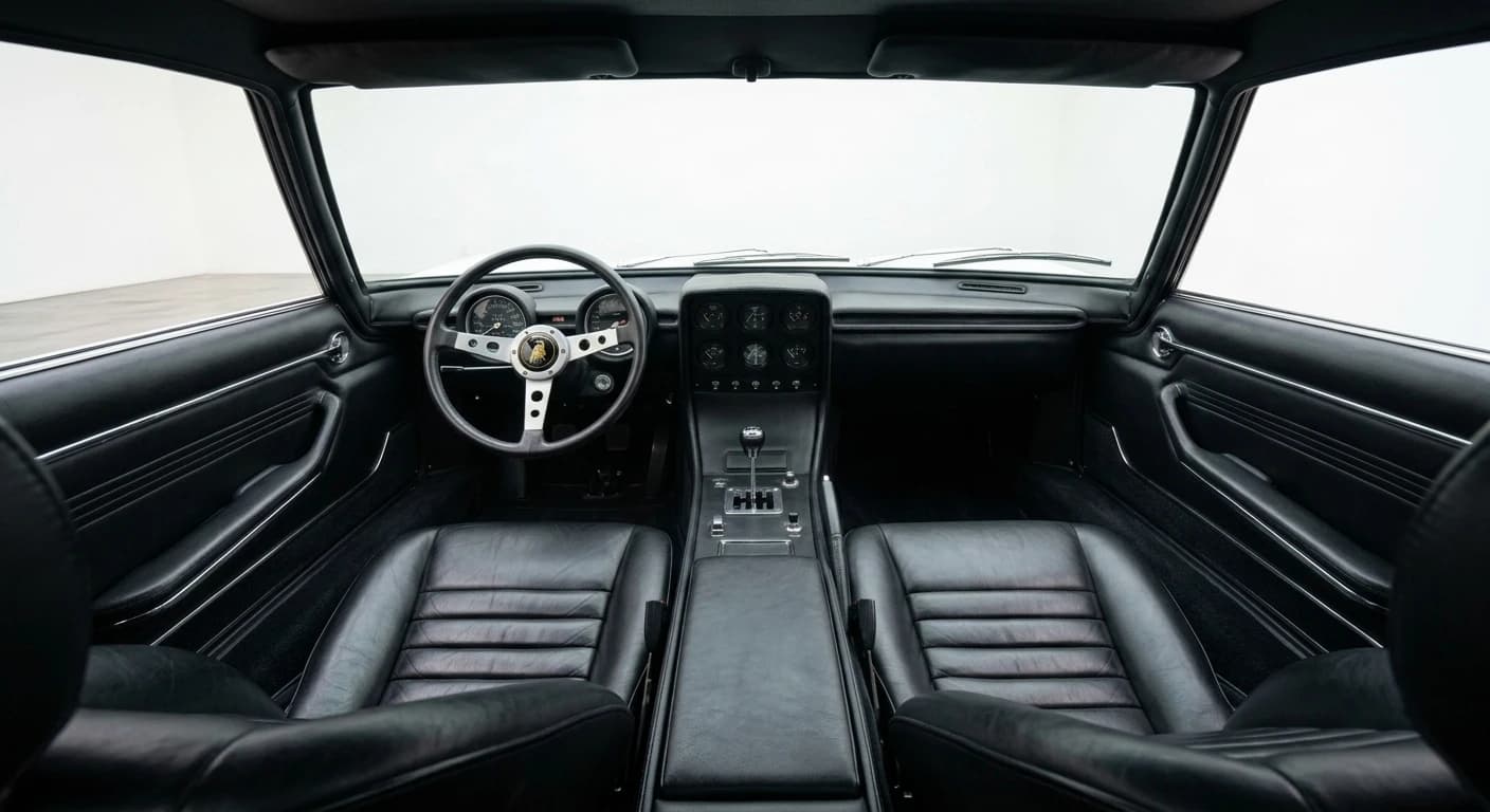 Lamborghini Miura P400 - Interior