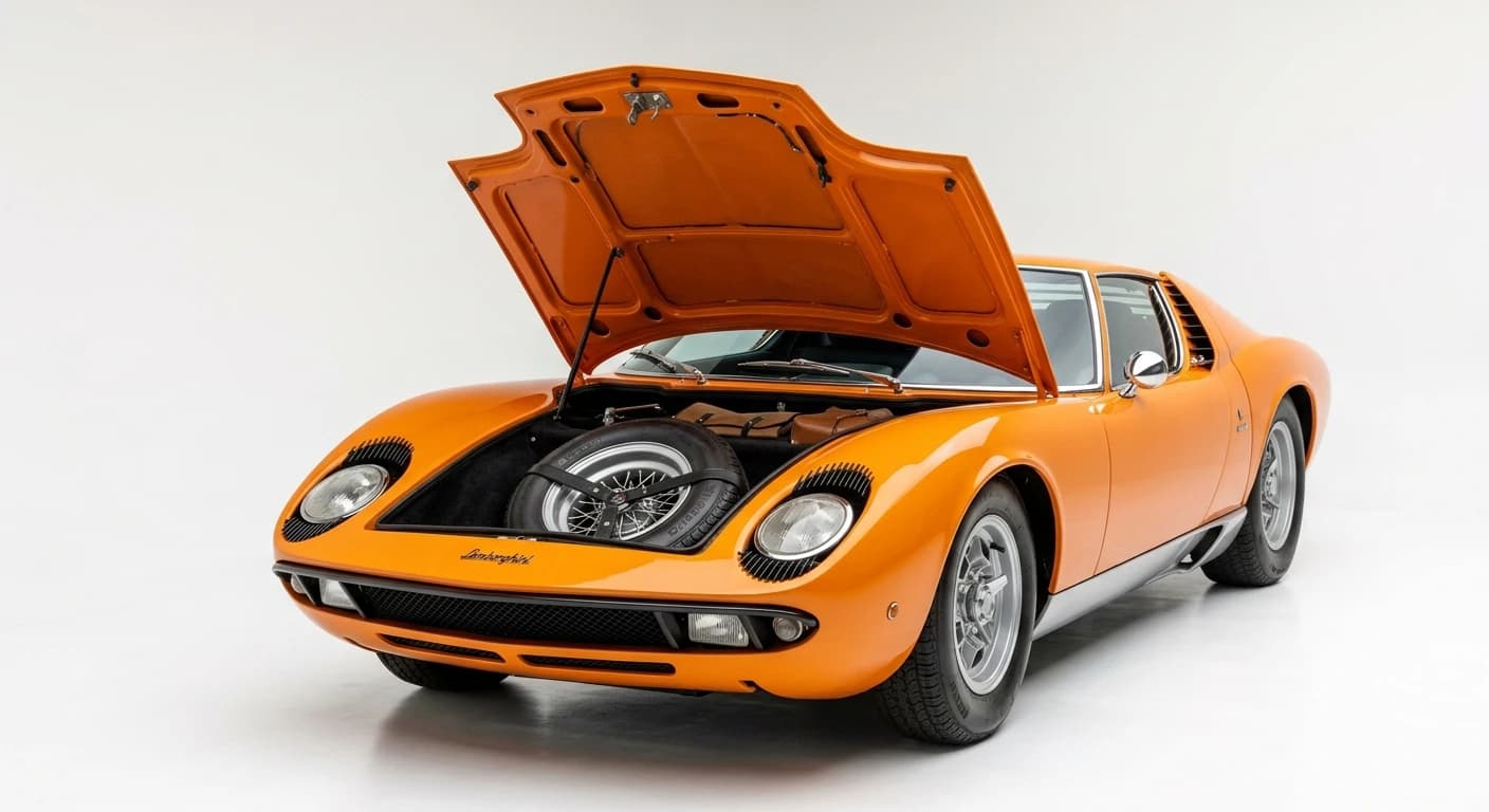 Lamborghini Miura P400 - Trunk
