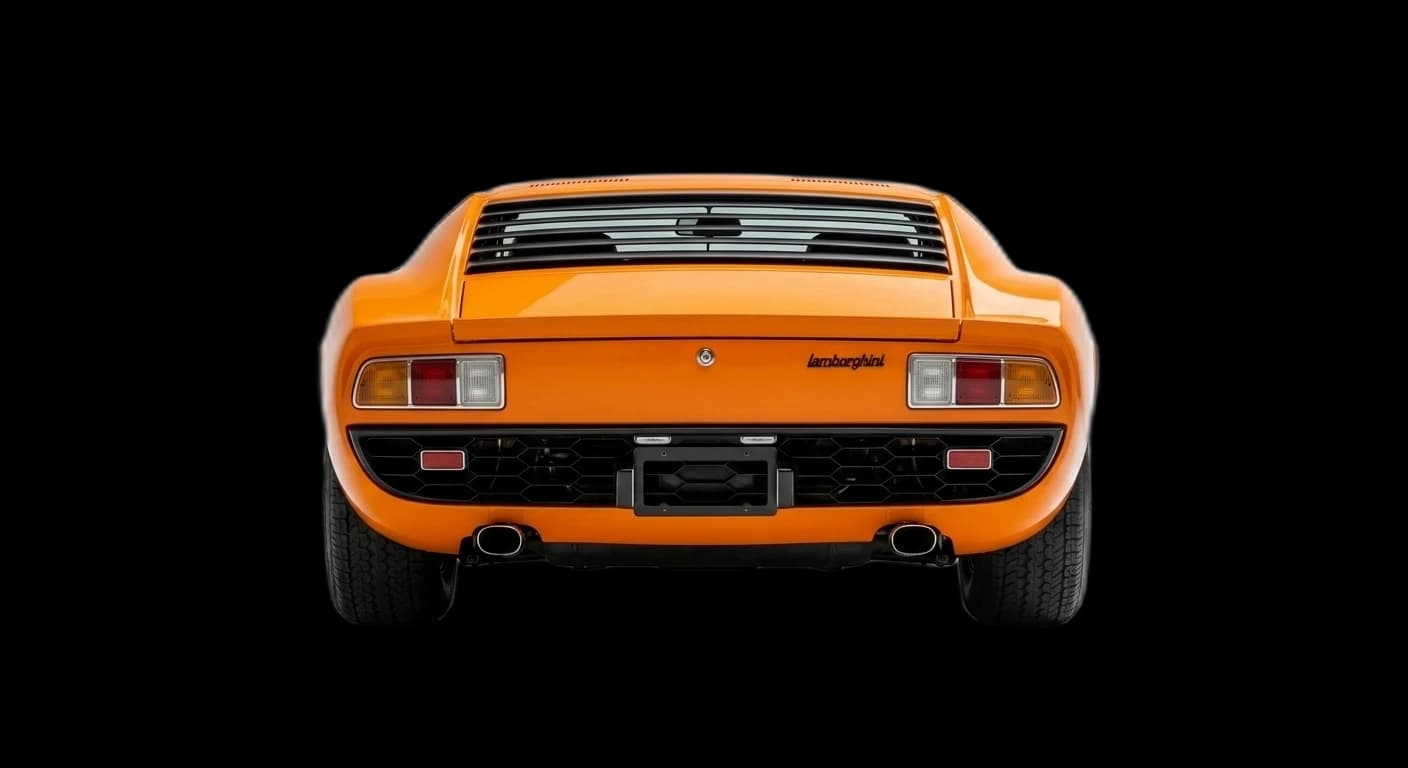 Lamborghini Miura P400 - Rear