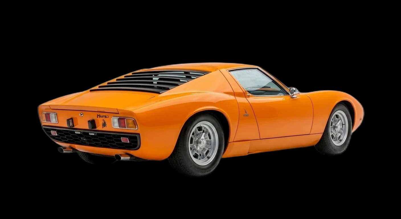 Lamborghini Miura P400 - Rear 3/4