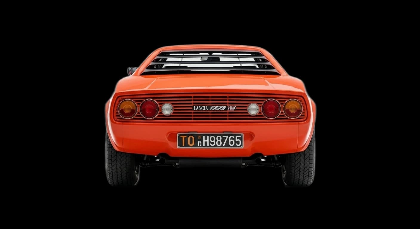 Lancia Stratos HF - Rear