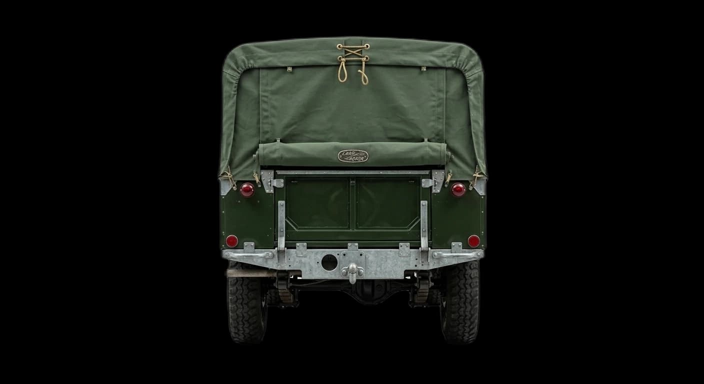Land Rover Defender 90 1948 - Rear view