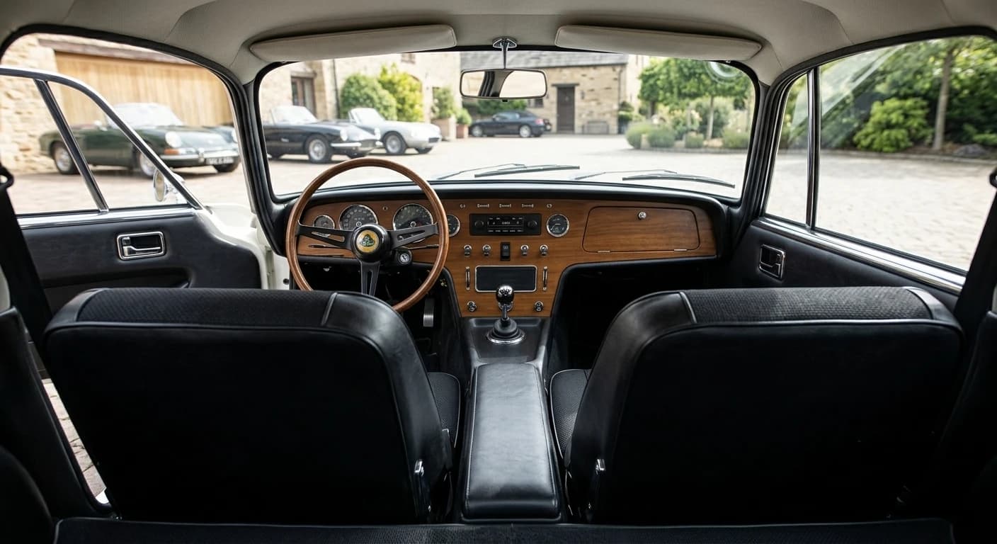 Lotus Elan Sprint 1962 - Interior view