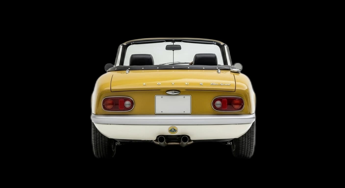 Lotus Elan Sprint 1962 - Rear view