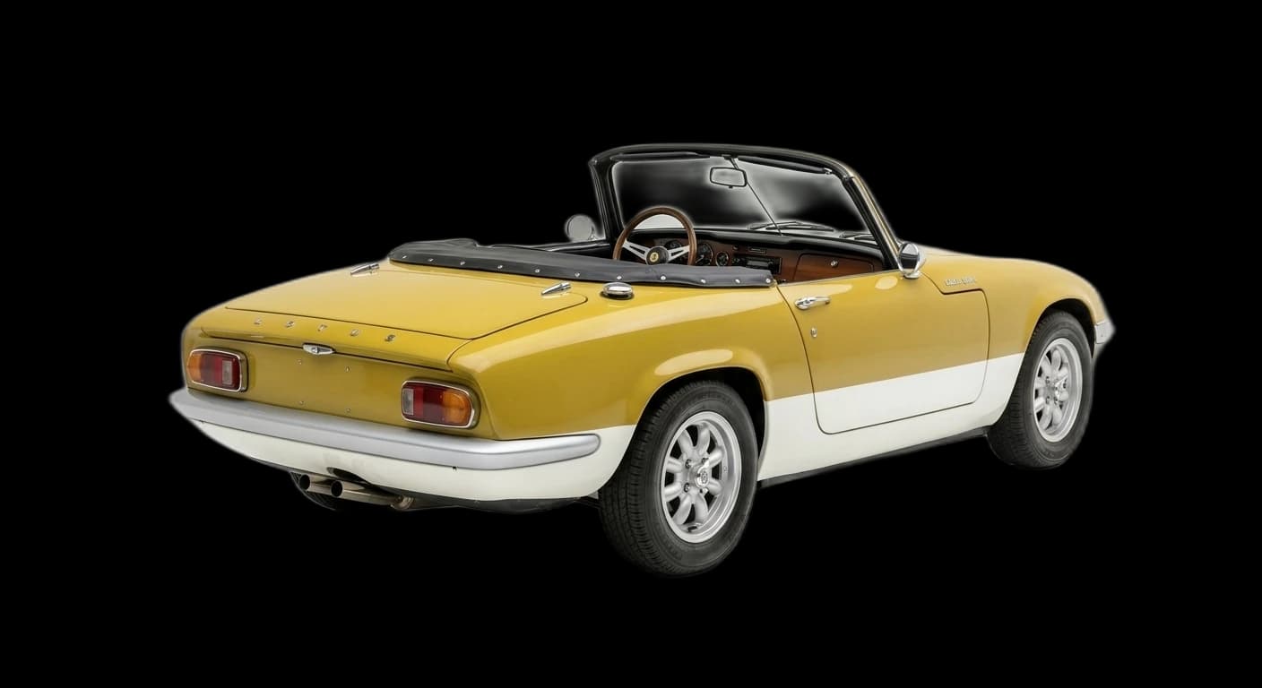 Lotus Elan Sprint 1962 - Rear 3/4 view