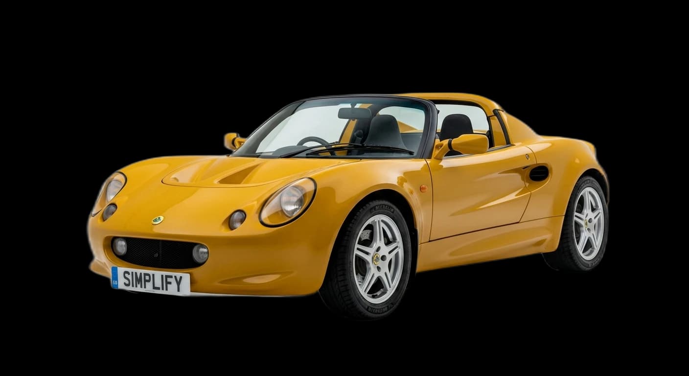 Lotus Elise (S1) 1996 - Front 3/4 view