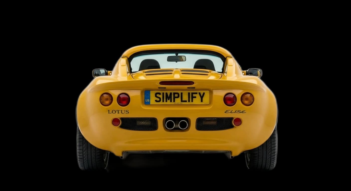 Lotus Elise (S1) - Rear