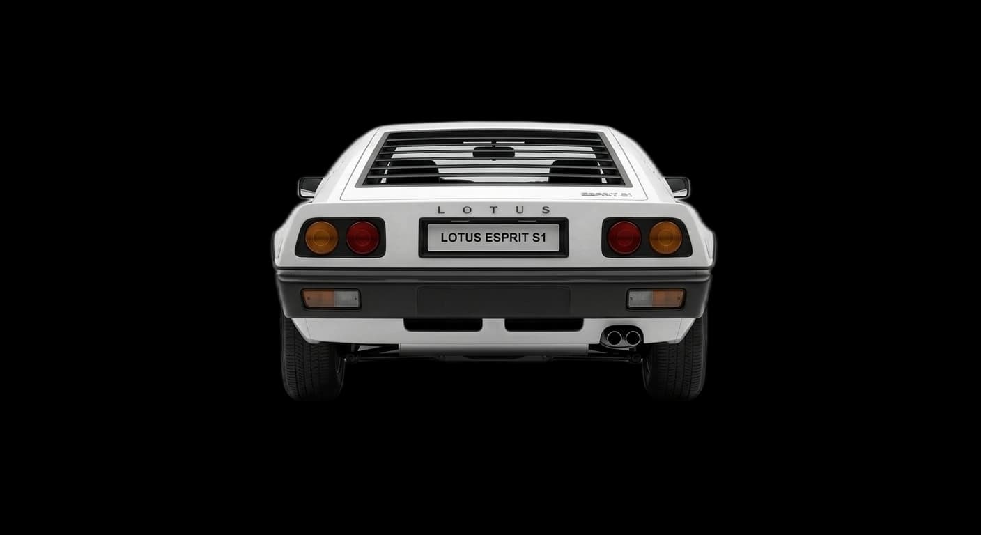 Lotus Esprit S1 1976 - Rear view