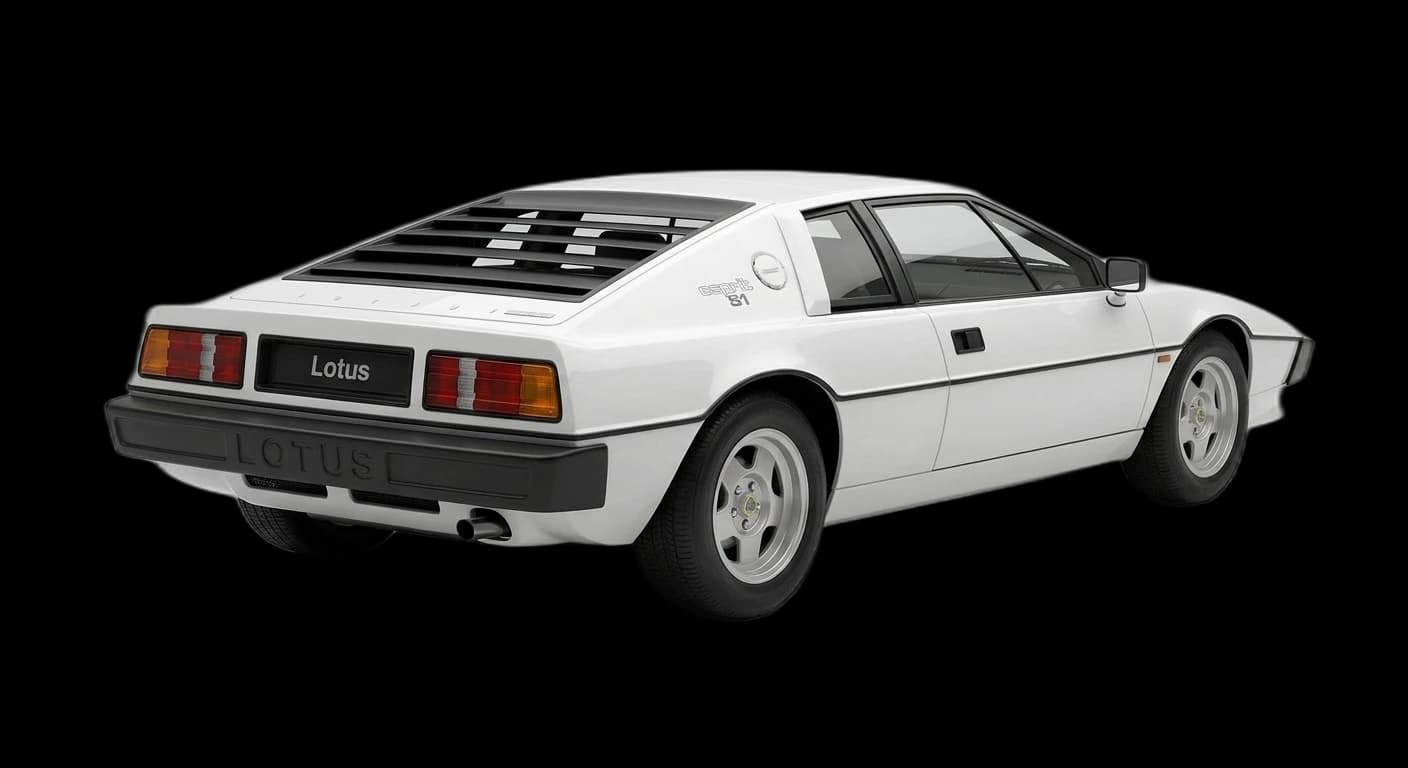 Lotus Esprit S1 1976 - Rear 3/4 view