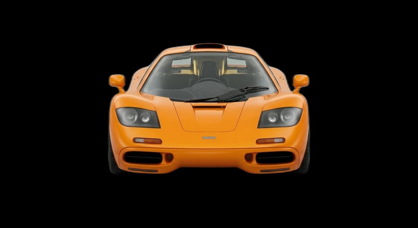 McLaren F1 1992 - Front view