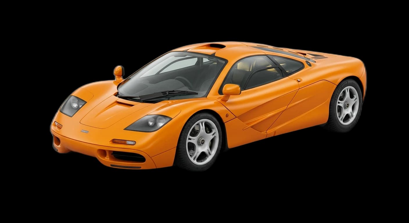 McLaren F1 1992 - Front 3/4 view