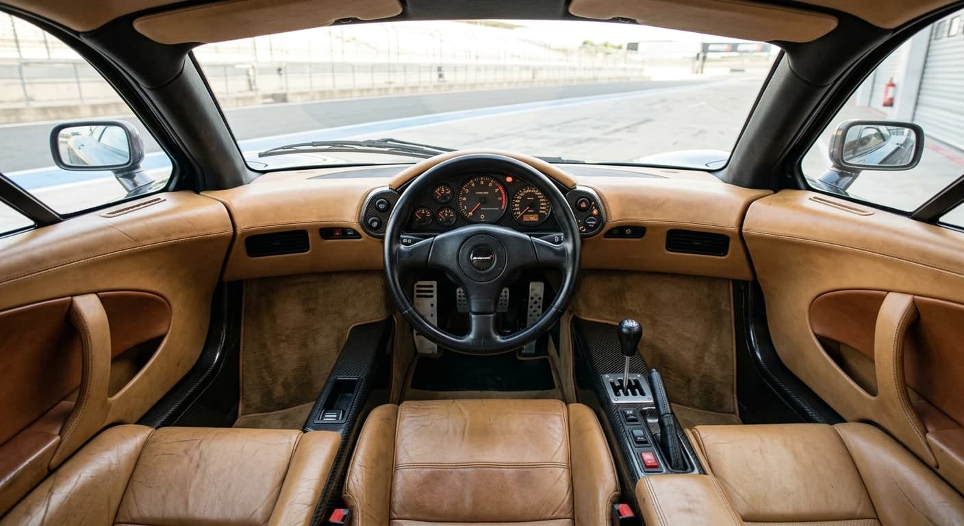 McLaren F1 1992 - Dashboard view