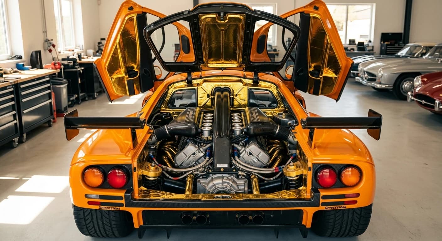 McLaren F1 1992 - Engine Bay view