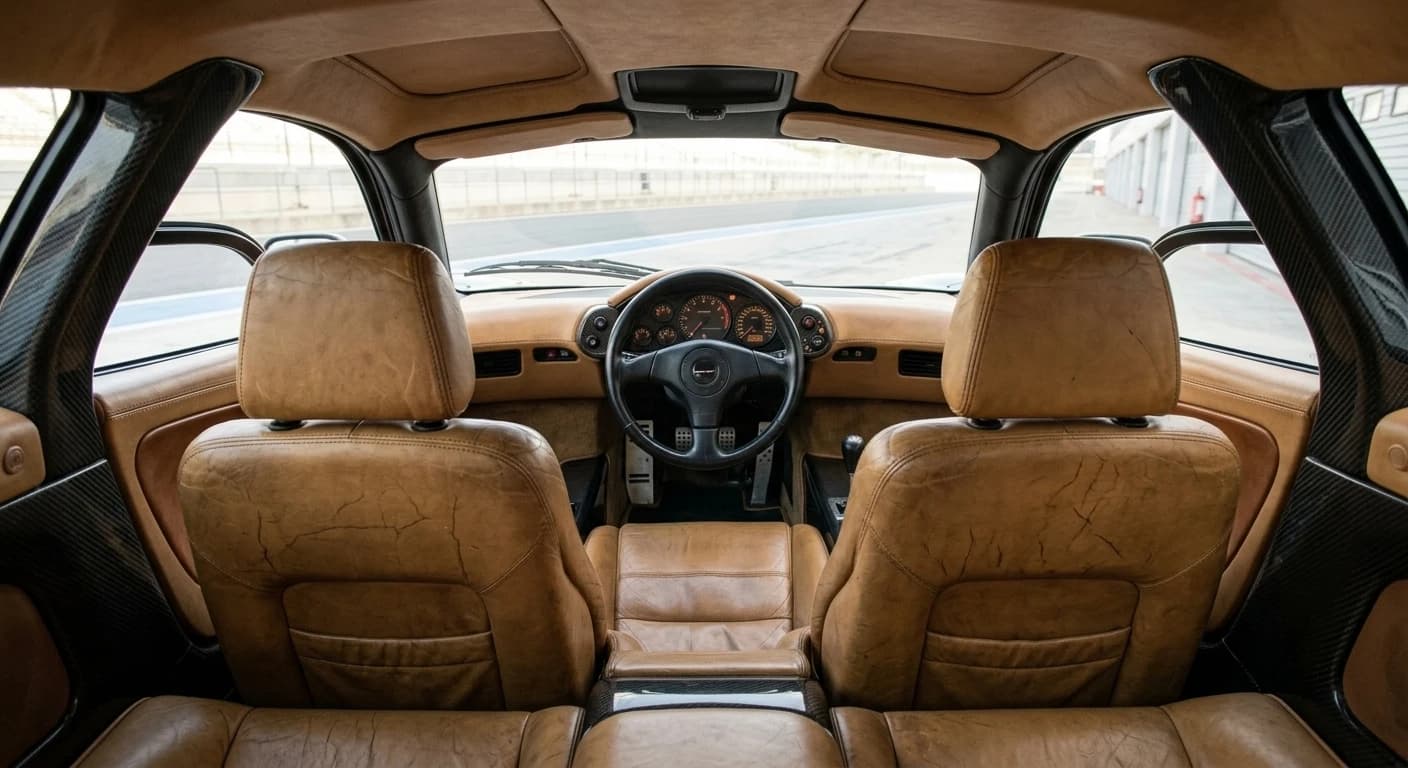 McLaren F1 1992 - Interior view