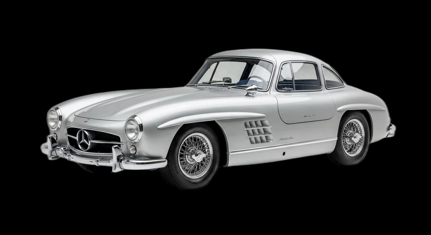 Mercedes-Benz 300 SL Gullwing - Front 3/4