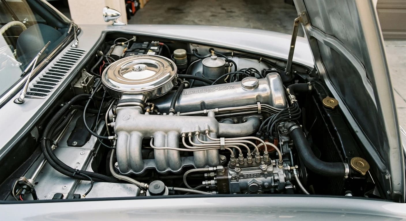 Mercedes-Benz 300 SL Gullwing - Engine Bay