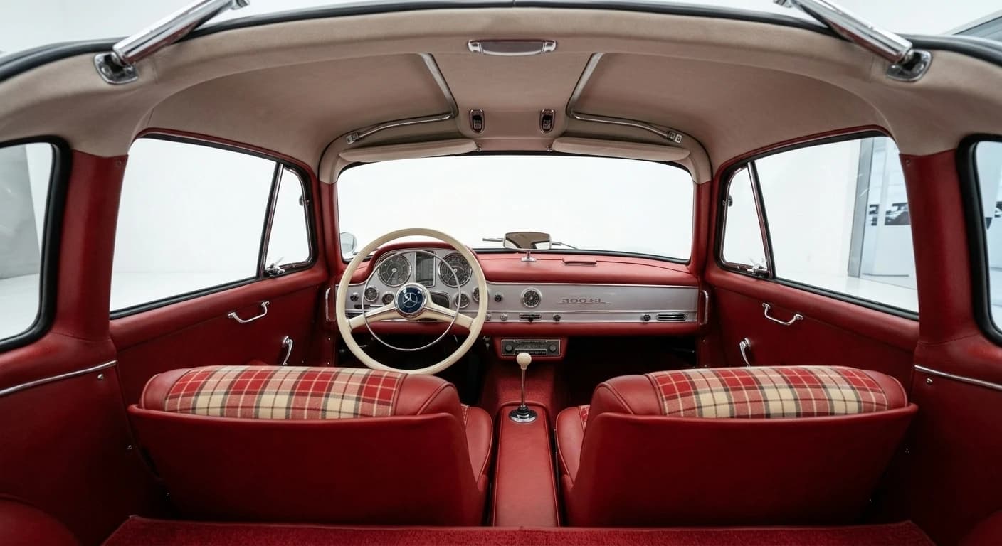 Mercedes-Benz 300 SL Gullwing - Interior