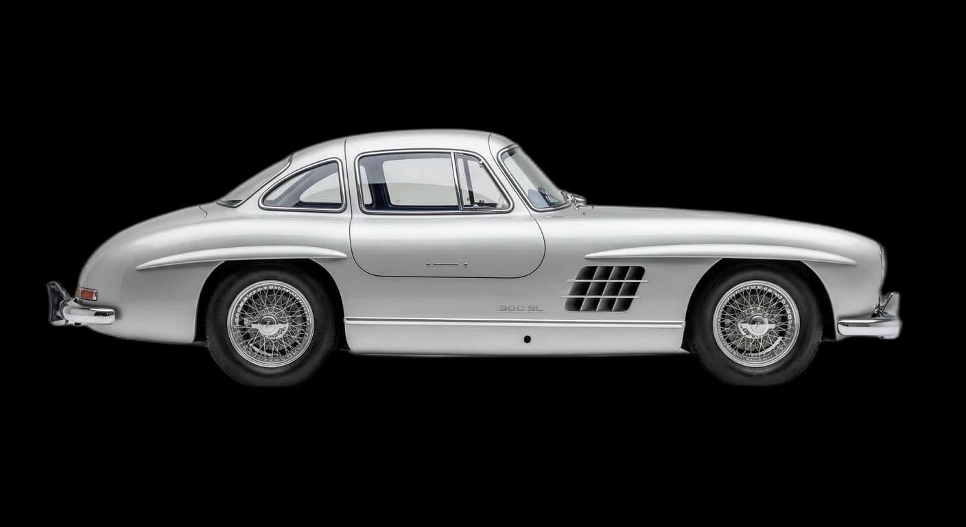 Mercedes-Benz 300 SL Gullwing 1954 - Side view