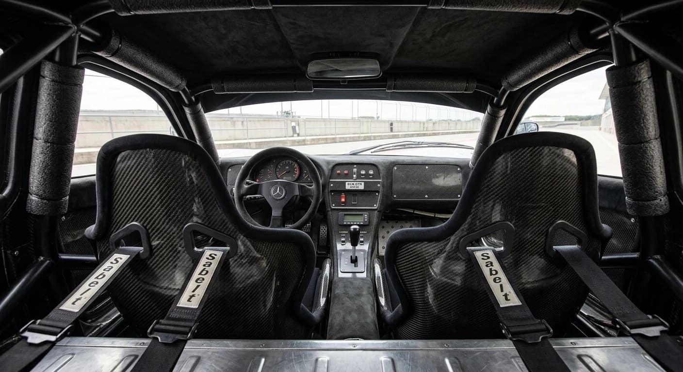 Mercedes-Benz CLK GTR 1998 - Interior view