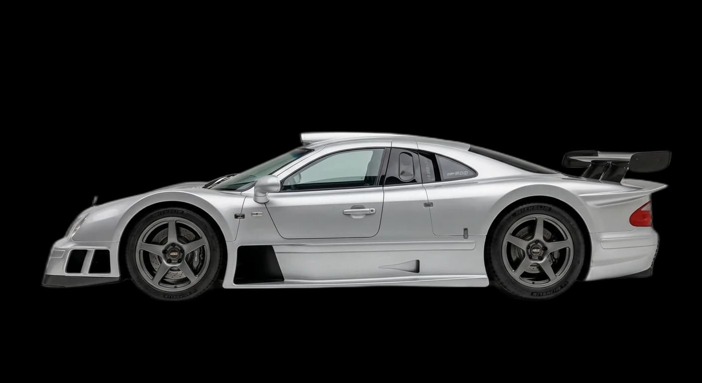 Mercedes-Benz CLK GTR - Side