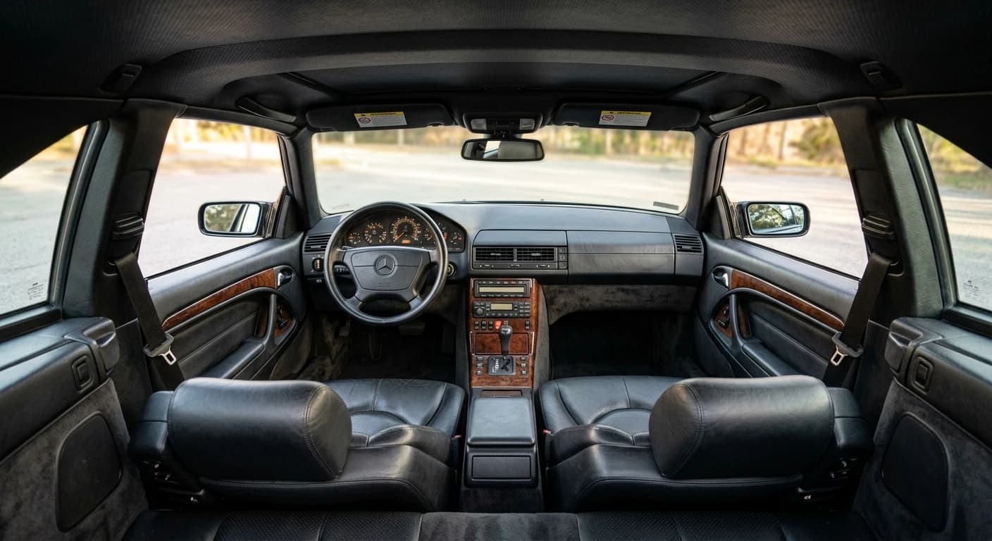 Mercedes-Benz SL (R129) 1989 - Interior view